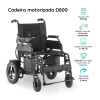 Cadeira de Rodas Motorizada Dobrável 120 kg 48 cm D800